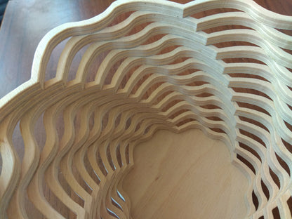C001-Bowl Scroll Saw Pattern - Alex Fox Patterns