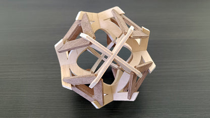 C004-Vertex Geometric Puzzle — Alex Fox Scroll Saw Patterns