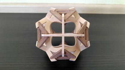 C004-Vertex Geometric Puzzle — Alex Fox Scroll Saw Patterns