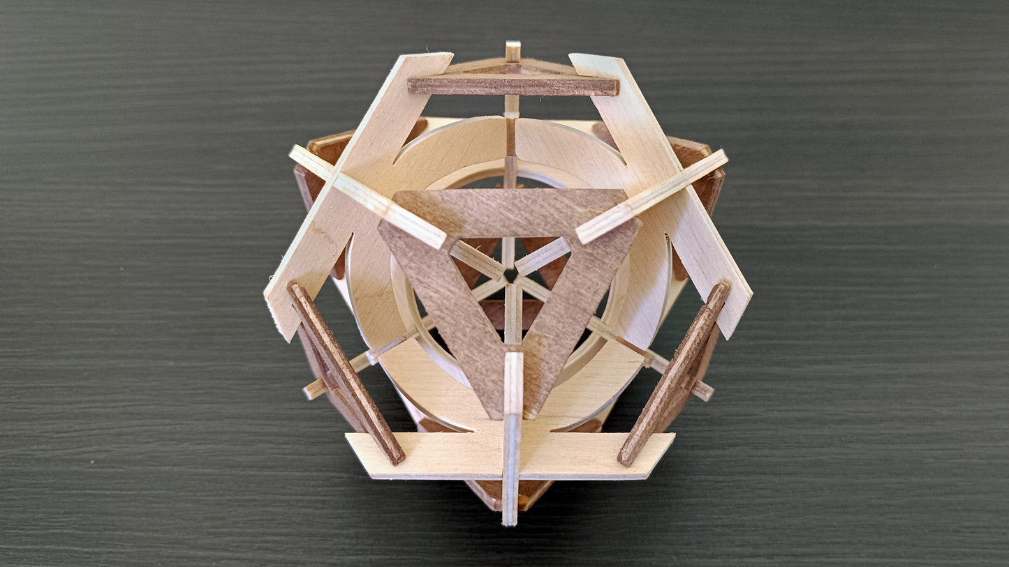 C004-Vertex Geometric Puzzle — Alex Fox Scroll Saw Patterns