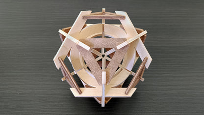 C004-Vertex Geometric Puzzle — Alex Fox Scroll Saw Patterns