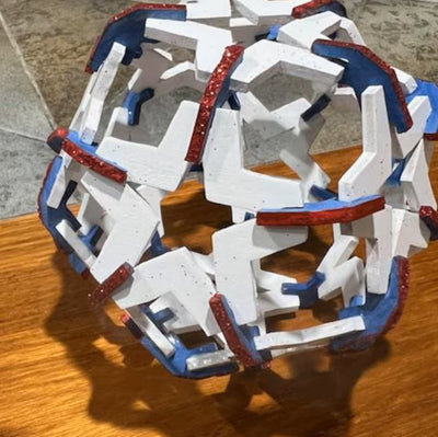 C007-Star scroll saw project pattern
