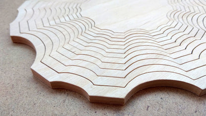 C009-Bowl Scroll Saw Pattern - Alex Fox Patterns