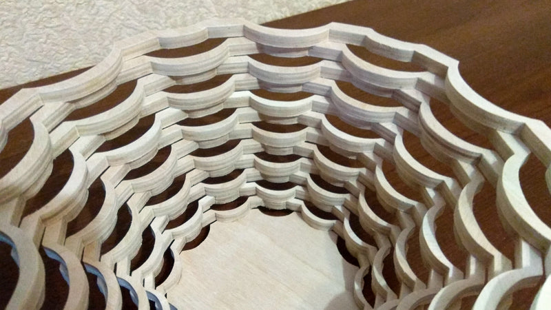 C009-Bowl Scroll Saw Pattern - Alex Fox Patterns