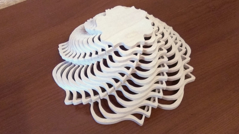 C012-Bowl Scroll Saw Pattern - Alex Fox Patterns