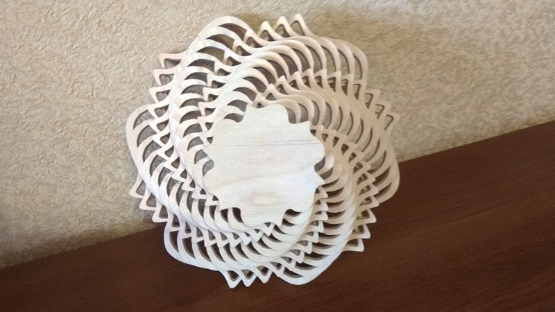 C012-Bowl Scroll Saw Pattern - Alex Fox Patterns