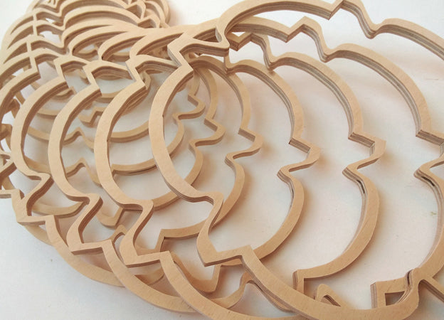 C015-Bowl Scroll Saw Pattern - Alex Fox Patterns