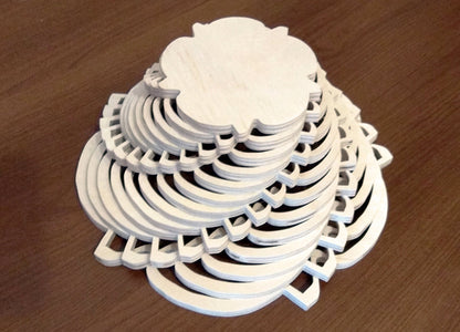 C015-Bowl Scroll Saw Pattern - Alex Fox Patterns
