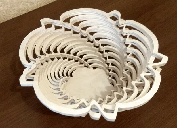 C015-Bowl Scroll Saw Pattern - Alex Fox Patterns