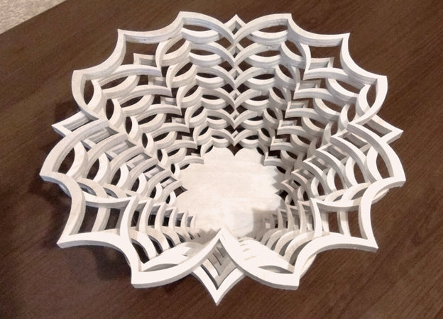 C016-Bowl Scroll Saw Pattern - Alex Fox Patterns
