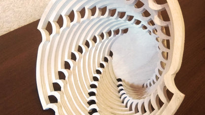 C021-Bowl Scroll Saw Pattern - Alex Fox Patterns
