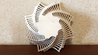C030-Bowl Scroll Saw Pattern - Alex Fox Patterns