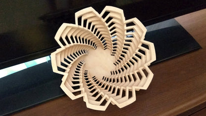 C042-Bowl Scroll Saw Pattern - Alex Fox Patterns