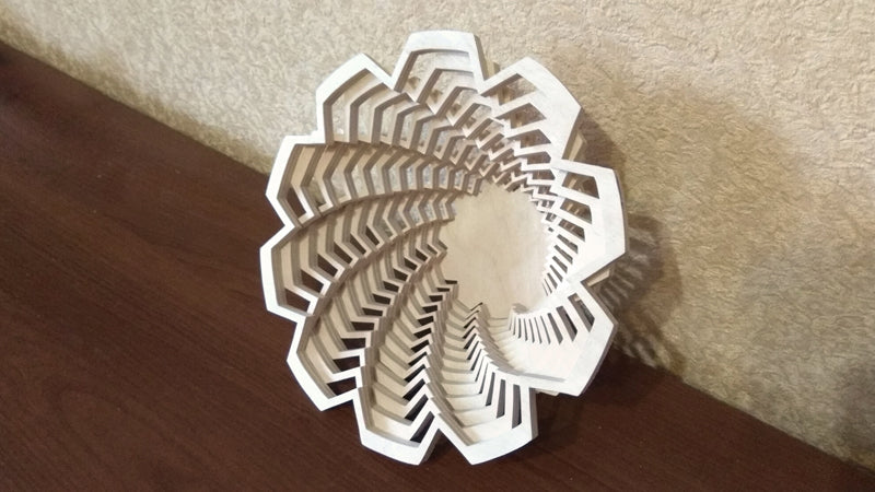C042-Bowl Scroll Saw Pattern - Alex Fox Patterns