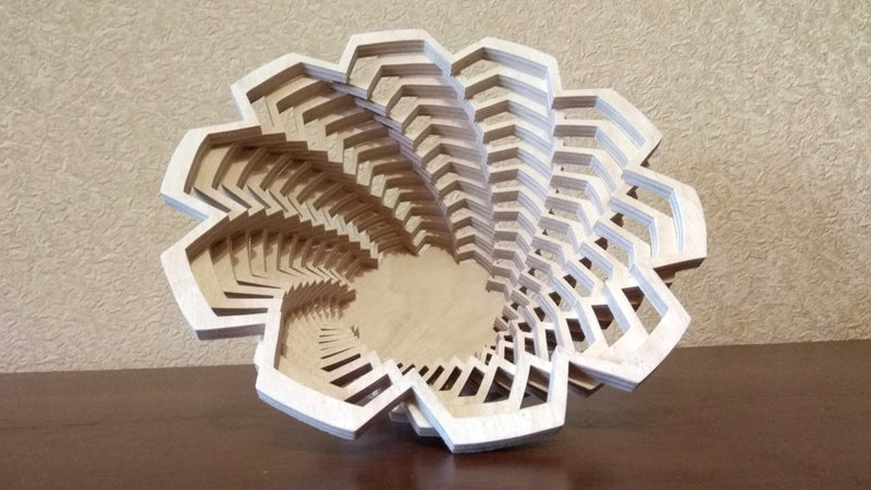 C042-Bowl Scroll Saw Pattern - Alex Fox Patterns