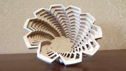 C042-Bowl Scroll Saw Pattern - Alex Fox Patterns