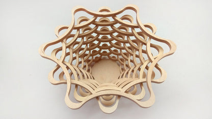 C053-Bowl Scroll Saw Pattern - Alex Fox Patterns