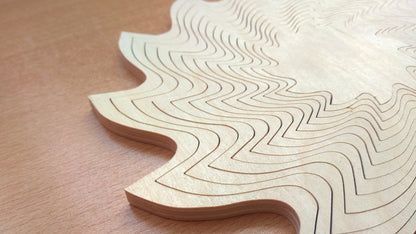 C078-Bowl Scroll Saw Pattern - Alex Fox Patterns