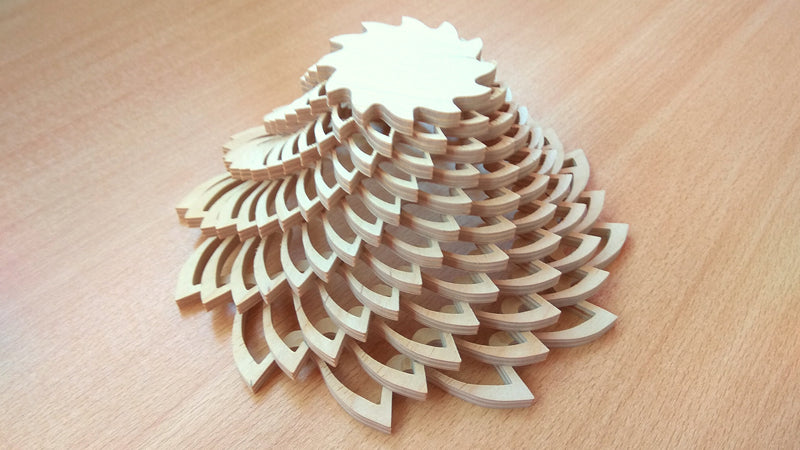 C078-Bowl Scroll Saw Pattern - Alex Fox Patterns