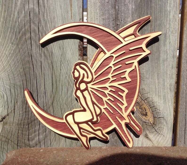 C100-fairy scroll saw project - Alex Fox pattern