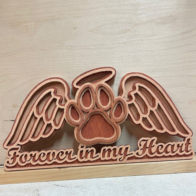 C104-paw scroll saw project - Alex Fox pattern