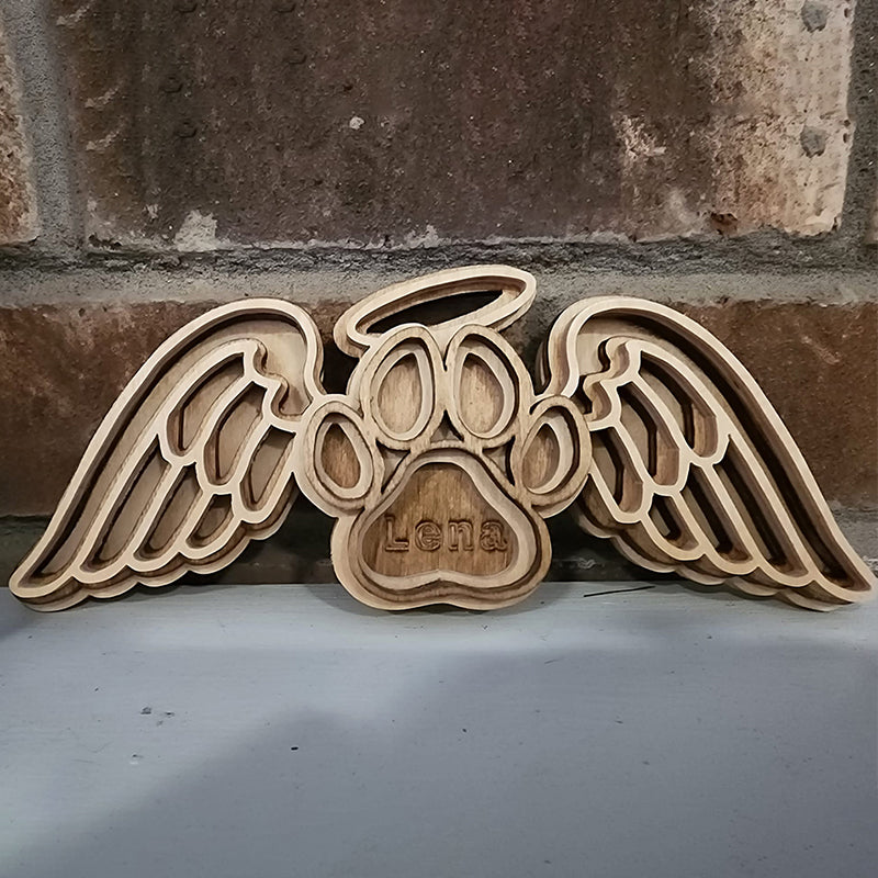 C104-paw scroll saw project - Alex Fox pattern