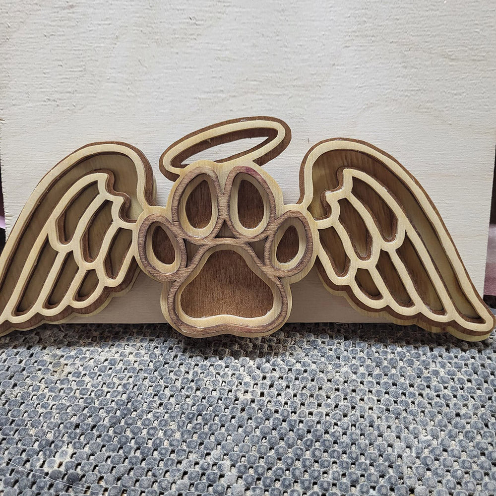 C104-paw scroll saw project - Alex Fox pattern