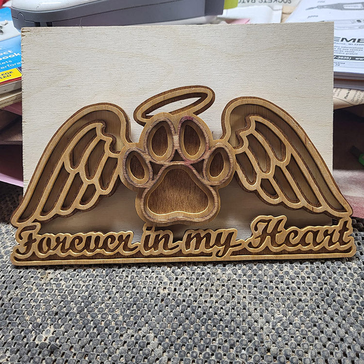C104-paw scroll saw project - Alex Fox pattern