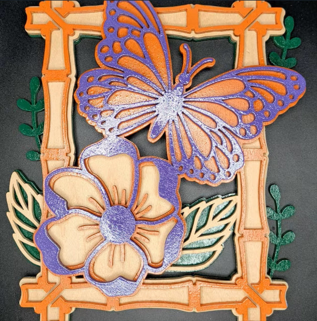 C110-Butterfly scroll saw project - Alex Fox pattern