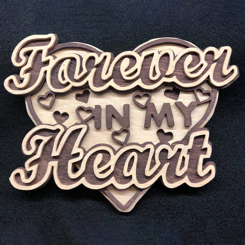 C112-Heart scroll saw project - Alex Fox pattern
