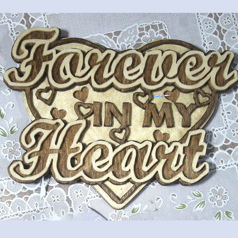 C112-Heart scroll saw project - Alex Fox pattern