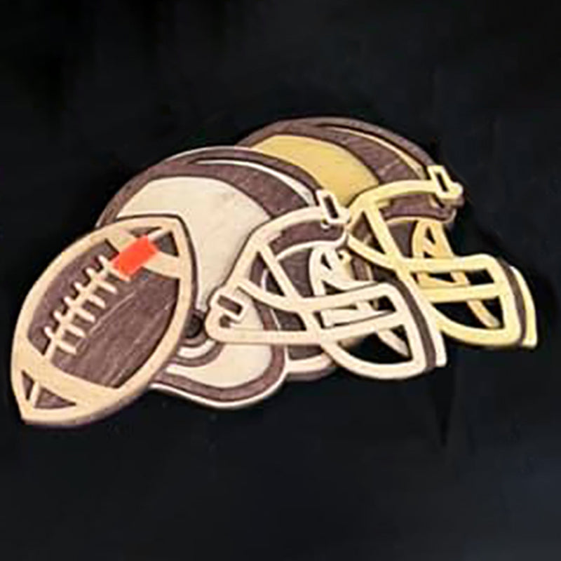 C115-football scroll saw project - Alex Fox pattern
