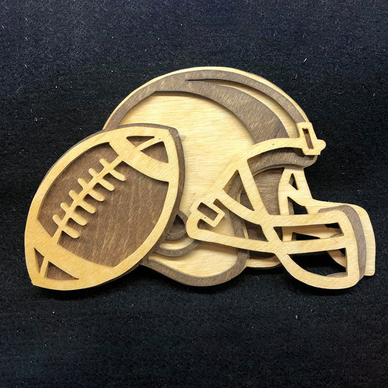C115-football scroll saw project - Alex Fox pattern