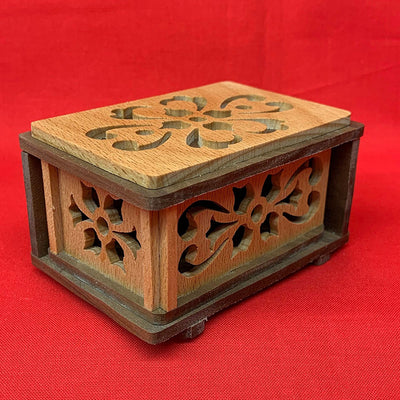 C125-Jewelry box scroll saw project pattern