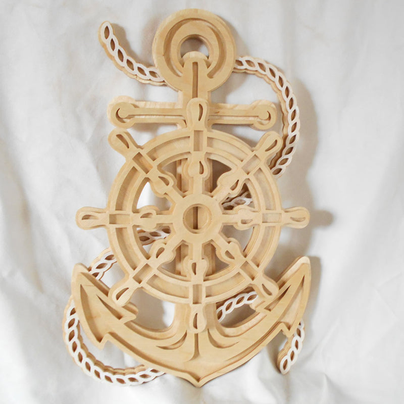 C126-Anchor scroll saw project - Alex Fox pattern