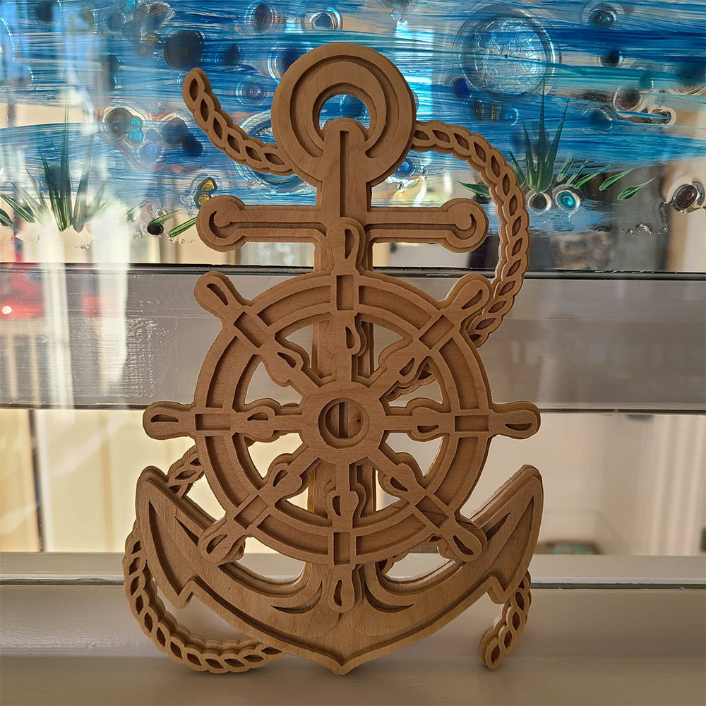 C126-Anchor scroll saw project - Alex Fox pattern