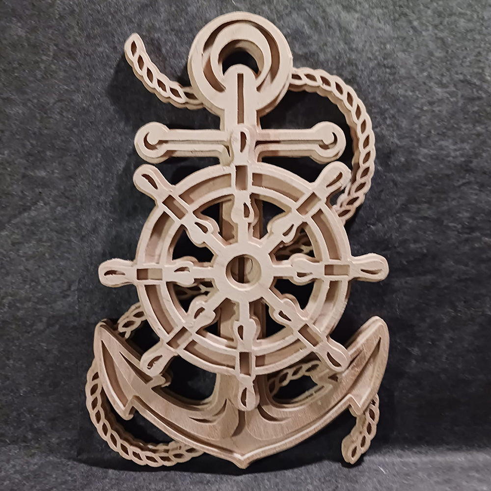 C126-Anchor scroll saw project - Alex Fox pattern