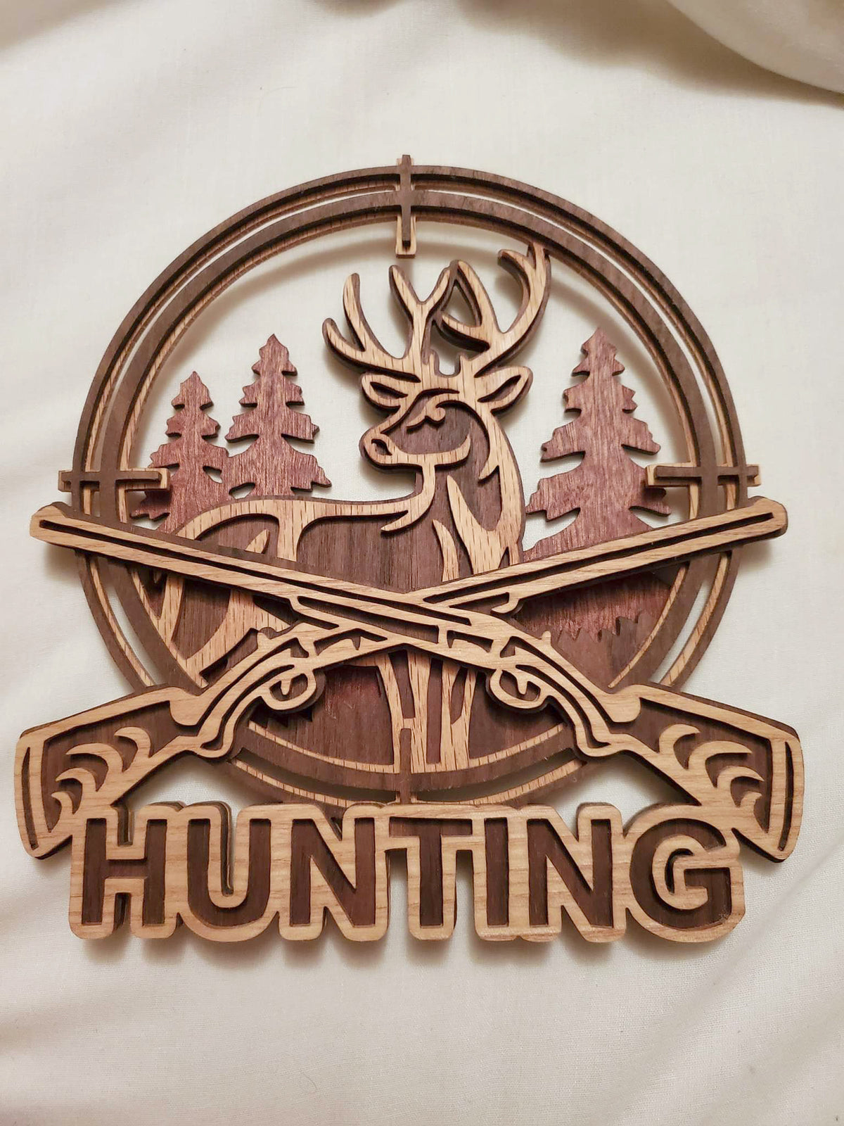 C129-hunting scroll saw project - Alex Fox pattern