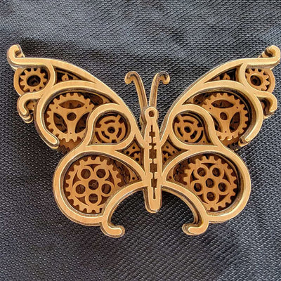 C131-Mechanical butterfly