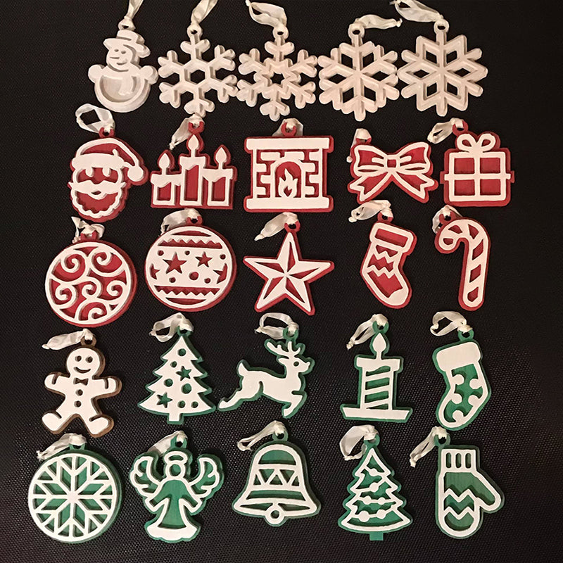C137-Christmas advent calendar scroll saw project - Alex Fox pattern