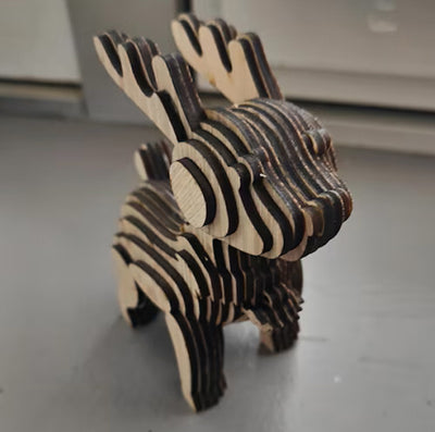 C139-Christmas deer