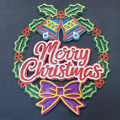 C141-Christmas wreath