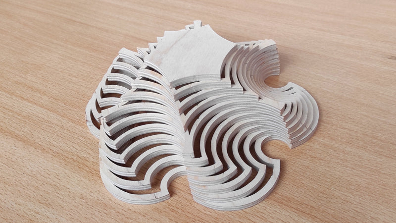 C147-Bowl Scroll Saw Pattern - Alex Fox Patterns