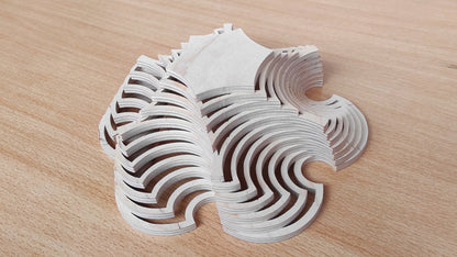 C147-Bowl Scroll Saw Pattern - Alex Fox Patterns