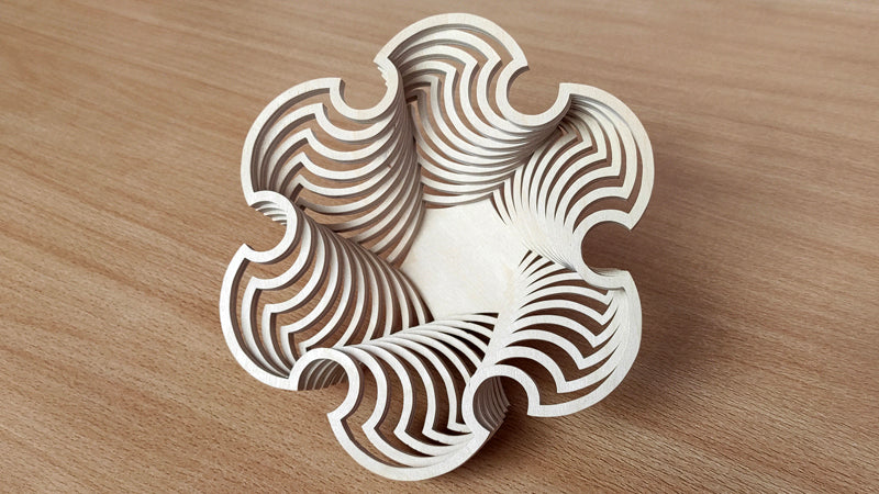 C147-Bowl Scroll Saw Pattern - Alex Fox Patterns