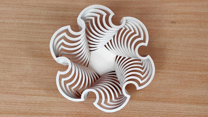 C147-Bowl Scroll Saw Pattern - Alex Fox Patterns