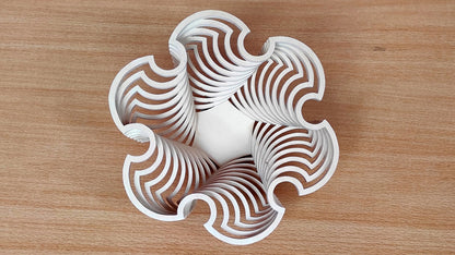 C147-Bowl Scroll Saw Pattern - Alex Fox Patterns
