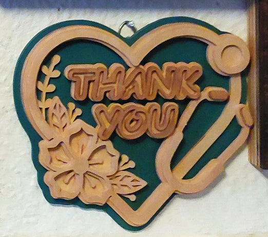 C154-heart scroll saw project - Alex Fox pattern