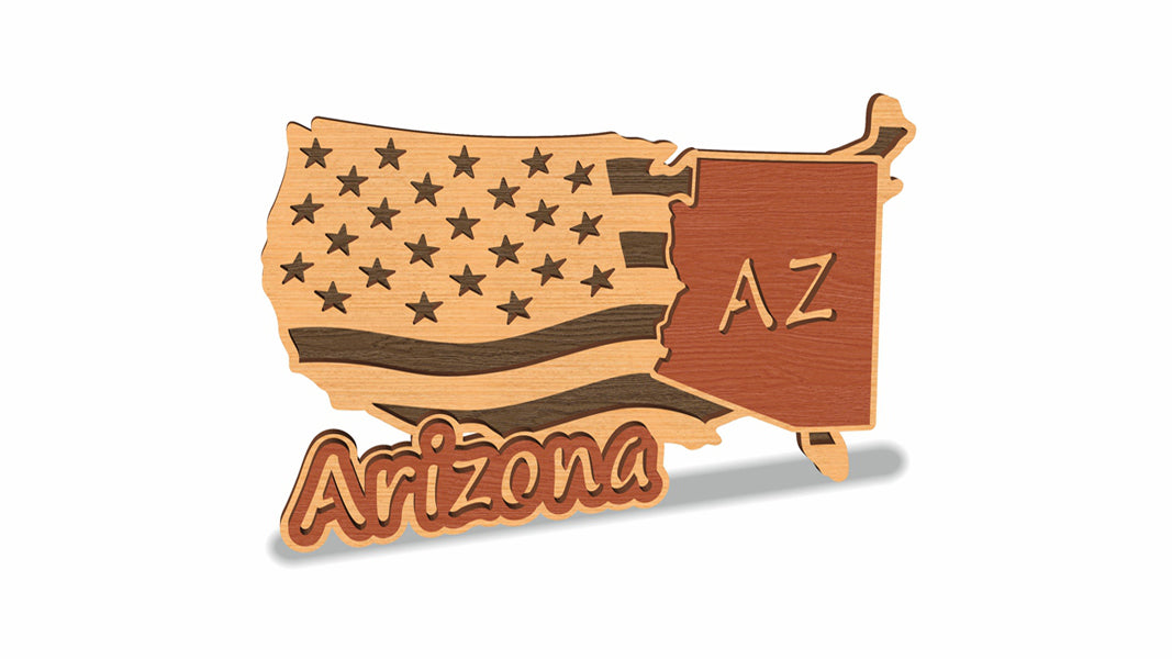 C157-Arizona Scroll Saw Pattern — Alex Fox Patterns
