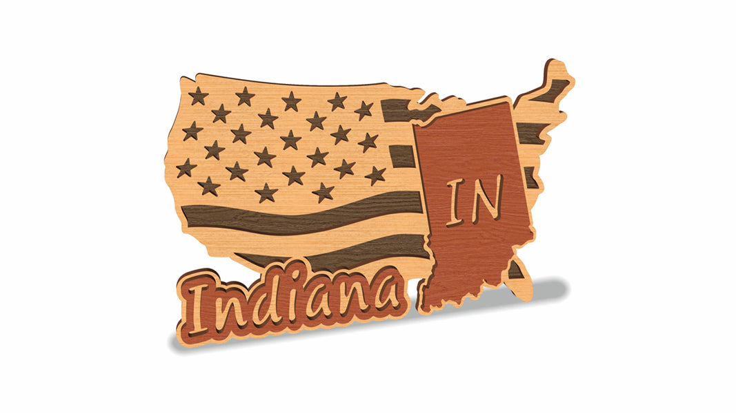 C157-Indiana Scroll Saw Pattern — Alex Fox Patterns
